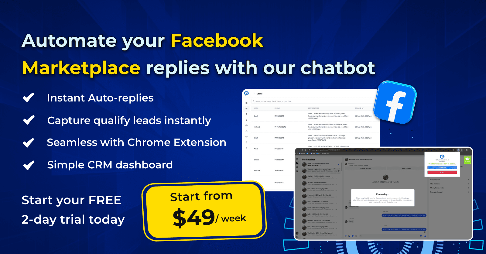 Facebook Marketplace BOT